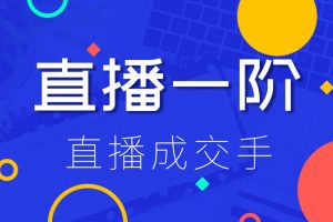 直播一阶：直播成交手，打通直播逻辑 、快速上手场场出单（价值1580元）